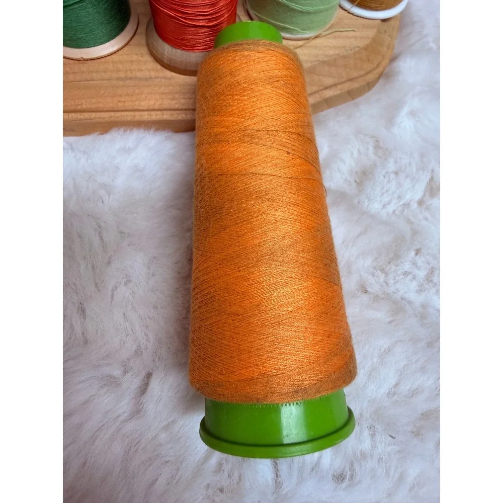 Vintage Wooden Spools Sewing Thread Lot Coats & Clarks American Large Cones 21pc